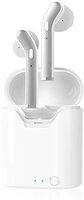True Wireless Stereo Earbuds Bluetooth Headset in-Ear Earbuds Sports Headset, Bluetooth 5.0 Auto Pairing with Charging Case Compatible for Airpods Android/iPhone(White)