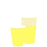 9 Oz Paper Cups | 20ct (Light Yellow)