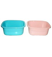 Square Plastic Basin 1L Two Colors 32.5X.8 x 15.5, Case of 48