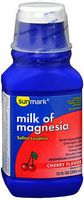 Sunmark Milk of Magnesia, Cherry Flavor - 12 oz