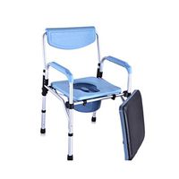 Old Man Toilet Armrest Wc Get Up Pregnant Woman Disabled Non-Slip Seat Bathroom Bath Chair Toilet Bowl Help Force Shelf Aluminum Alloy Seat,A