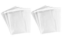 200 Pcs Clear Flat Cello/Cellophane Bags Good for Candies, Cookies, Bakery Goods, Soap, Other Goodie Treats (4" x 6" (101.6" x 152.4))
