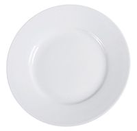Yanco AC-7 ABCO Round Plate, 7.5" Diameter, Porcelain, Super White, Pack of 36