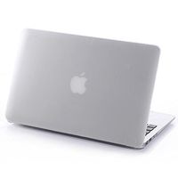 HQF Ultra-Thin Rubberized Frosted Matte Silky-Smooth Soft-Touch Protective Hard Shell Case Cover for Apple 13-inch MacBook Air 13.3" Model A1369/A1466(Clear)
