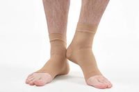 OS1st FS6 Performance Foot Sleeve(s) for Plantar Fasciitis Pain Relief, Heel Pain and Arch Support (M, Pair, Natural)