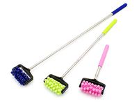 Welaxy Extendable Massage Roller Retractable Massage Tools Telescopic Massage Body Scratch Tool Massage Hand me Mother's Day Gifts for mom 3 Pack (hot Pink + Green + Royal Blue)