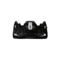 ZUEN Leg Massager Foot Massager Infrared Sterilization Heating Vibration Intelligent Foot Physiotherapy Machine,Black
