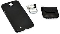 Apexel 60X Jewellery Mini Microscope with LED Light UV Light/ Back Case for Samsung Galaxy S4 I9500