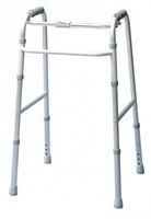 GF Health 613070A Single Release Folding Walkers, Standard Rubberized PVC Grip, Adult (Pack of 4)