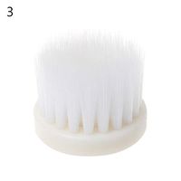 YUNAWU 40mm Drill Powered Scrub Heavy Duty Cleaning Brush Head With Bristles For Cleaning Car Carpet Bath Dust (White)