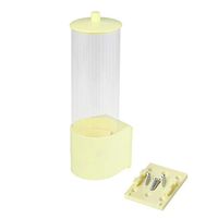 BESTonZON Water Cup Dispenser Disposable Paper Cup Dispenser Automatic Beverage Cup Dispenser(Yellow)