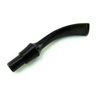 OLD FOX DIY Pipe Stem Replacement Bent Round Saddle Mouthpiece for Tobacco Pipe Fit 9mm Carbon Filters BE0013