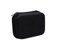 Outdoor Portable Nylon Zippered Hard Shell Protective Case Travel Storage Case Bag for Diabetic/Blood Glucose Organizer Carrying Case/Kit (Black)