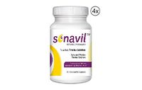Tinnitus with Sonavil 60 Homeopathic Capsules (4 Bottle) All Natural Over-The-Counter Formulation