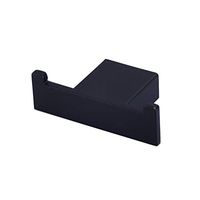 LANC Robe Hook SUS 304 Stainless Steel Clothes Towel Hooks for Bathroom Kitchen Garage Heavy Duty Stylish Hotel Wall Mount, Black Finish, A8901BK