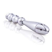 Metal Shower Enema Shower Vaginal Anal Cleaner Colonic Douche System Cleaner (Silver)