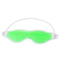 Jili Online Gel Cold Cooling Ice Soothing Tired Dry Eyes Masks Headache Migrane Relief Relaxing Goggles - Green