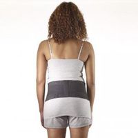 Corflex Low Profile Industrial Back Support with Straps - Black - Medium