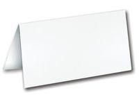 Plain White Folding Gift Cards3" x 1-3/4" (5 unit, 250 pack per unit.)