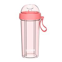 ildlor hydroflask Ins Separating Straw Portable Outdoor Travel Creative Dual-use Water Bottle Drinking Cup Leak Proof