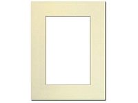 PA Framing, Single Mat, 9 x 12 inches Frame for 6 x 9 inches Photo Art Size - Cream Core/Ivory   