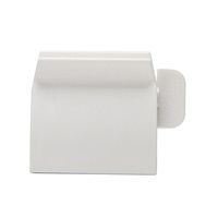 Pink-day Rolling Tube Toothpaste Squeezer Toothpaste Easy Dispenser Seat Holder Stand White