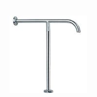 KMCMYBANG Toilet Rail Safety Accessory Frame with Support Grab Bar Safety Special Crowd Bathroom Seat Bracket (Stainless Steel) Toilet Safety Rails (Color : Silver, Size : 60x75cm)