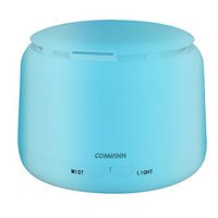 COMWINN [2nd Generation] 300ml Aromatherapy Essential Oil Diffuser, Humidifier with 4 Timer Settings, 7 LED Color Changing Lamps and Waterless Auto Shut-Off
