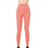 2020 Tight Yoga Pants, Women's Buttery Soft High Waisted Yoga Pants Full-Length Leggings（Red，S）