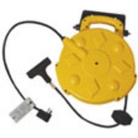 Imperial 81731 Professional 50' Triple Tap Retractable Reel 50' 14/3