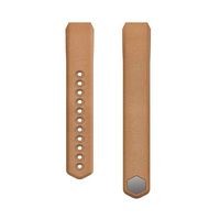 Fitbit Alta, Accessory Band, Leather, Camel, Large