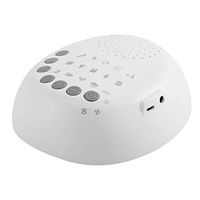 White Noise Machine Sleep Helper Sound Relaxation Machine with 15 Sounds 3-Gear Timer Setting Audio Jack for Light Sleeper Insomnia Noise Pollution Baby Pacifying