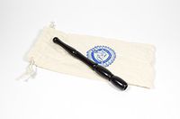 Polykarmatic Handcrafted Ebony Wood Cigarette Holders Approx. 6" Long (w/Pouch) (C1) (4 inch (c3))