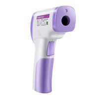 Yoyorule Digital Forehead Thermometer Digital Infrared Body Temporal Thermometer Temperature Measurement Tool (One Size, Purple)