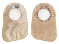 HOLLISTER Filtered Ostomy Pouch New Image 2-3/4" Flange Two-Piece System 9" L Closed End (#18324, Sold Per Box)