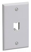 Panduit CFP1WH 1-Gang 1-Port Faceplate, White