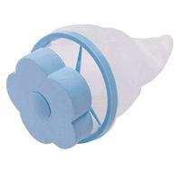 LOSOUL House Household Reusable Floating Washing Machine Floating Lint Mesh Bag Hair Filter Net Pouch