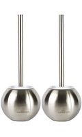 JAGURDS Toilet Brush with Holder Stainless Steel Bowl Cleaner, Perfect for Cleaning and Scrubbing Bathroom Floors and Accessories