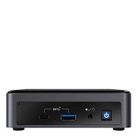 Intel NUC NUC10I7FNK Mini PC/HTPC, Intel 6 Core i7-10710U Upto 4.7GHz WiFi 6 AX, Bluetooth, Thunderbolt 3, 4k Support, Triple Monitor Capable, Windows 10 Pro (32GB DDR4 +1TB NVMe SSD)
