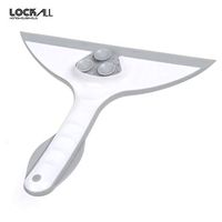 Kitchen Glass Window Squeegee Cleaner Shower Bathroom Mirror Wiper with Suction Water Vapor Removal Household Cleaning Tools