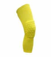 KXP Knee Support Compression Squats Improved Circulation Soccer Basketball Jumpers Knee Leg sleeve yellow S