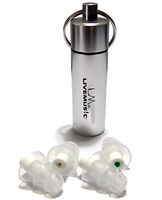 LiveMus!c HearSafe Ear Plugs - High Fidelity Earplugs for Musician, Concert, Drummer, DJ & Clubbing - Reusable, Comfortable - Noise Protection, Cancelling (Large Size)