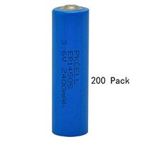200 Pack 3.6V AA Cell 2400mAh ER14505 Lithium LiSOCl2 Battery
