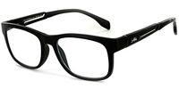 Alumni RX06 Optical-Quality Reading Glasses with RX-Able Aluminum Frames for Men (Black +2.00)
