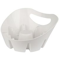 Kleen Freak 3001500 Antibacterial GERM GUARD Universal Plunger Holder Tray, White