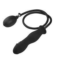 Rubber Ball Valve Squeezing Inflatable Plug Toy B