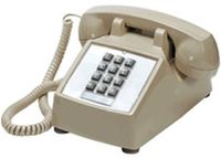 CORTELCO 250013-VBA-20M Desk w/ Volume BEIGE / ITT-2500-V-BG /