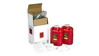 SUPPLY-119 2 Qty Two Gallon Sharps Disposal System
