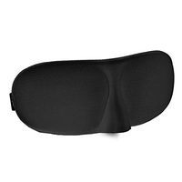 Glamza 3D Sleeping Padded Eye Mask, Black1 Units