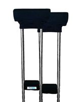 USA Made Crutcheze Essentials Underarm Crutch Pad and Hand Grip Covers with Soft Foam Padding - Accessories for Crutches